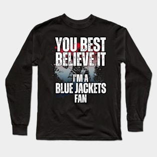 Columbus Blue Jackets Fan - Hockey Long Sleeve T-Shirt